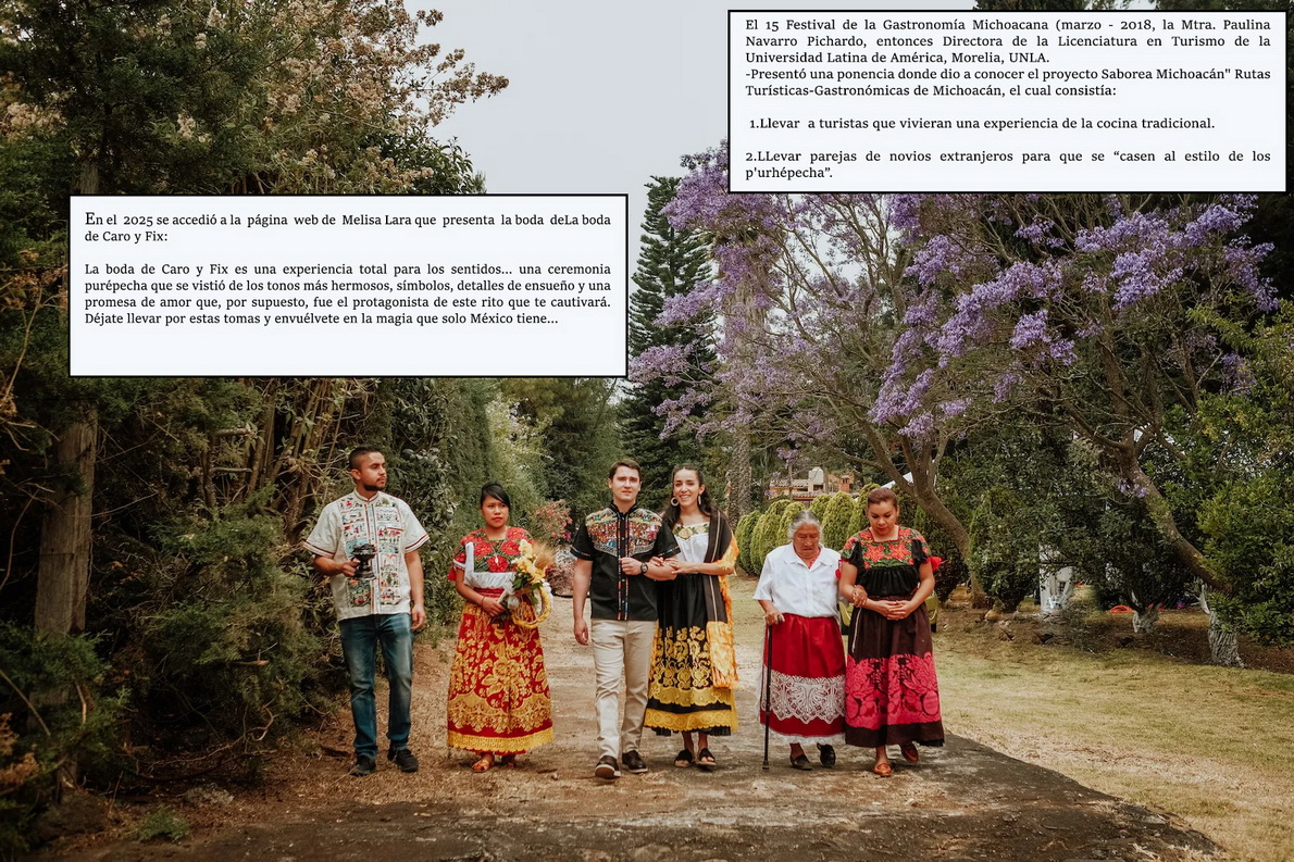 Ejemplo de la comercialización de ceremonias: Bodas al estilo P’urhépecha